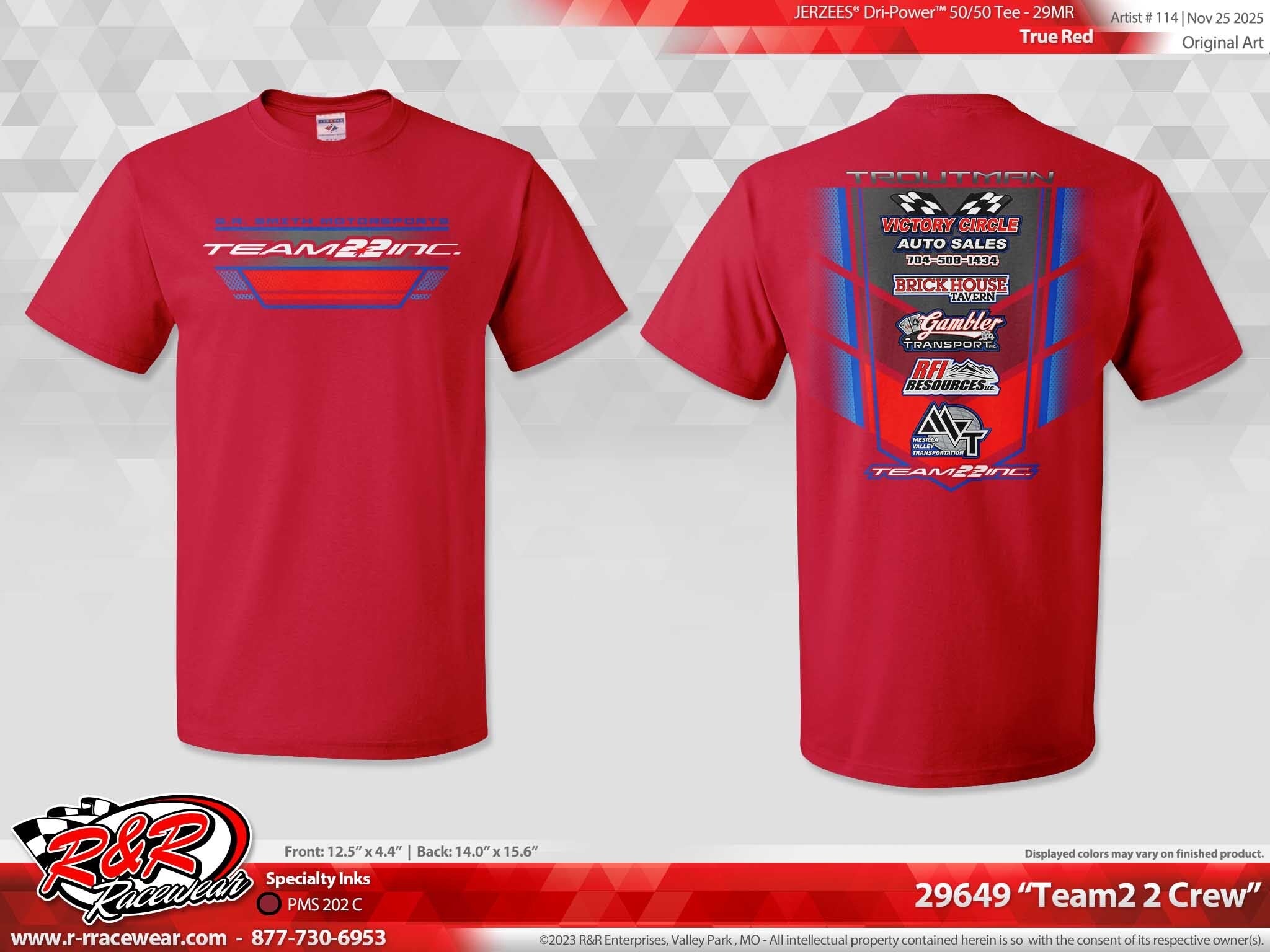 Team 22 INC Crew T-Shirt – Team 22 Merchandise