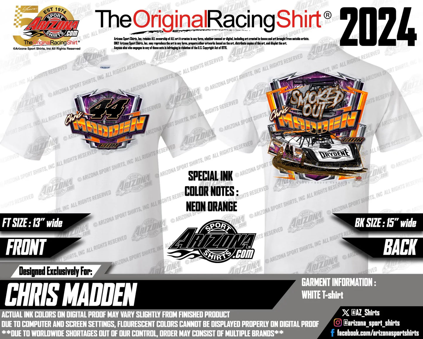 Chris Madden Smoked Out T-Shirt