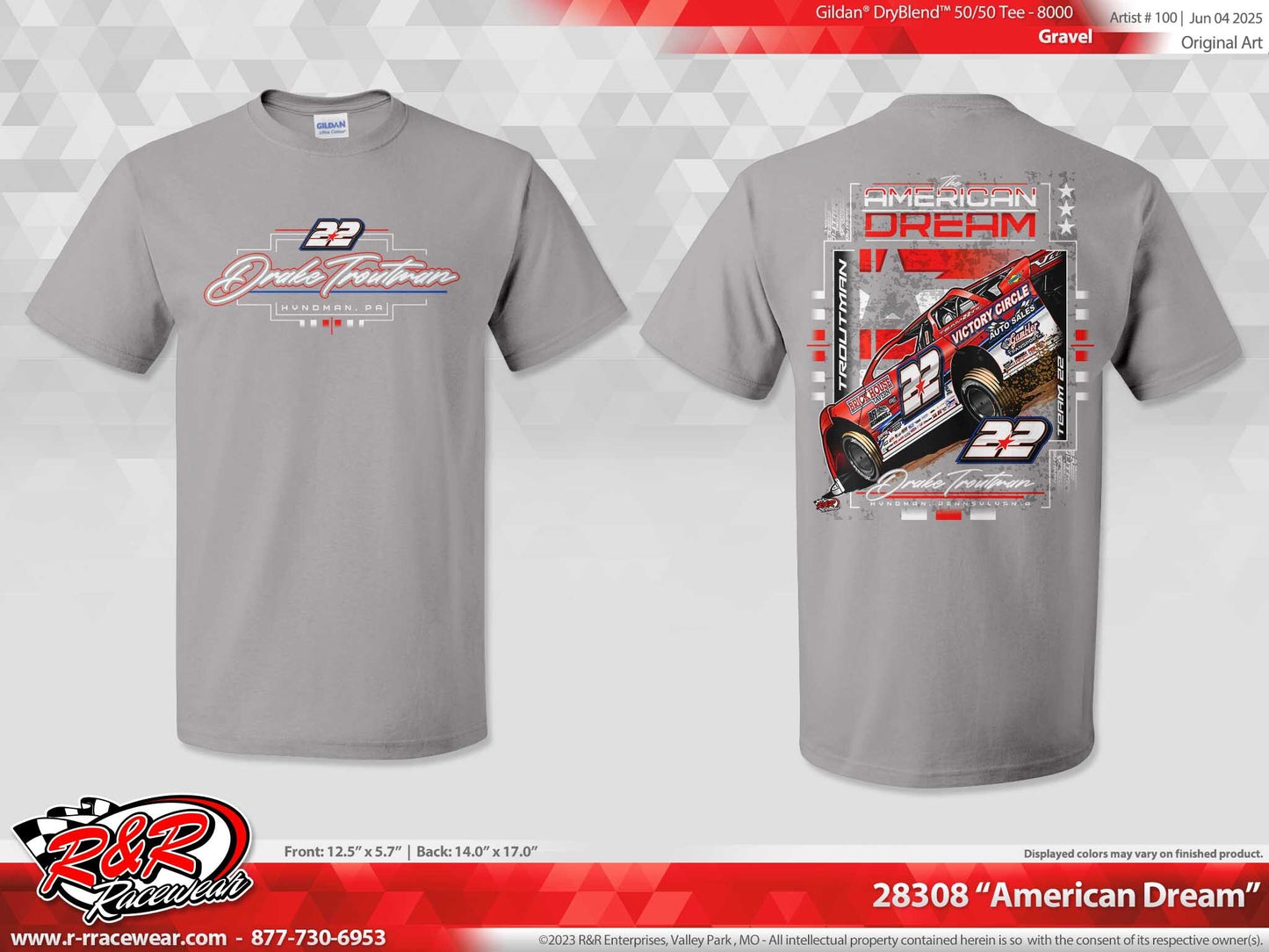 Drake Troutman #22 “American Dream” T-Shirt