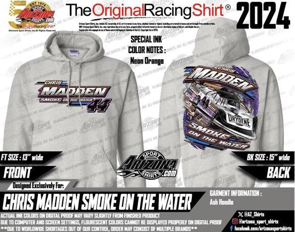 Chris Madden Smoke on the Water Hoodie
