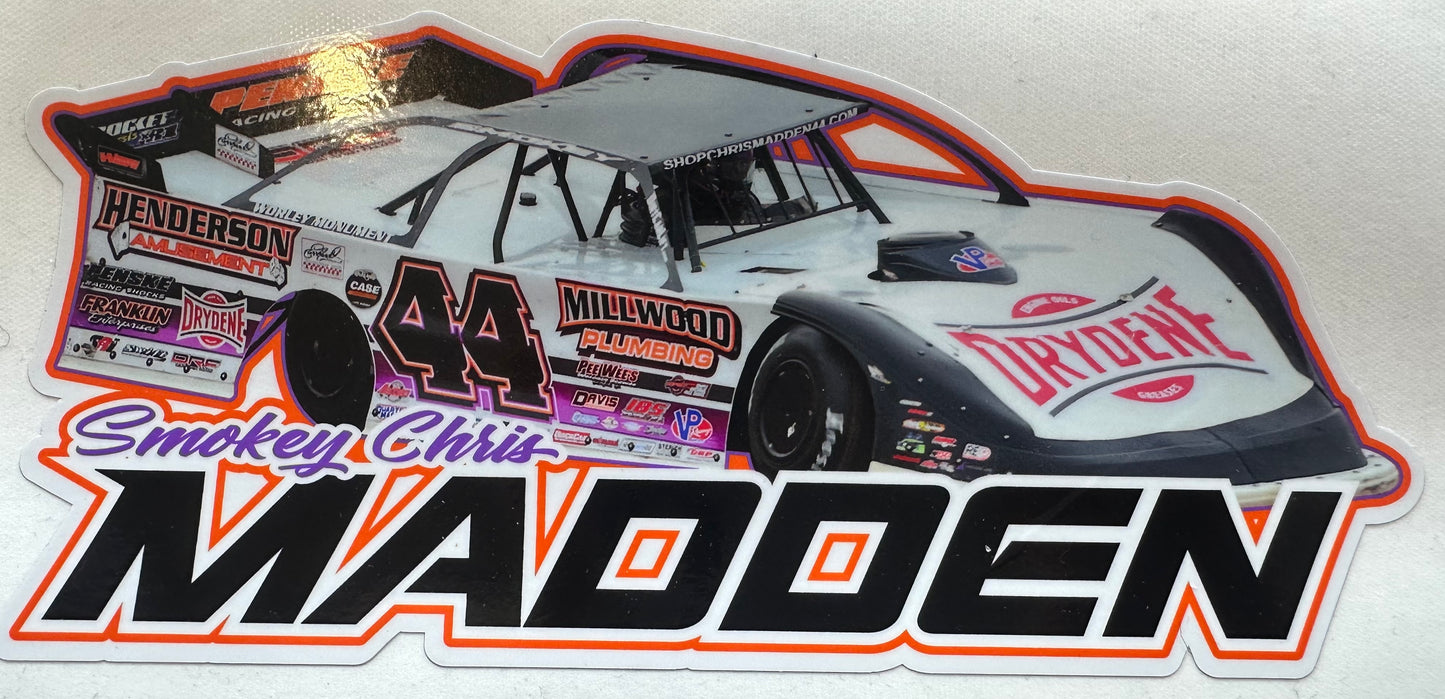 Chris Madden car decal