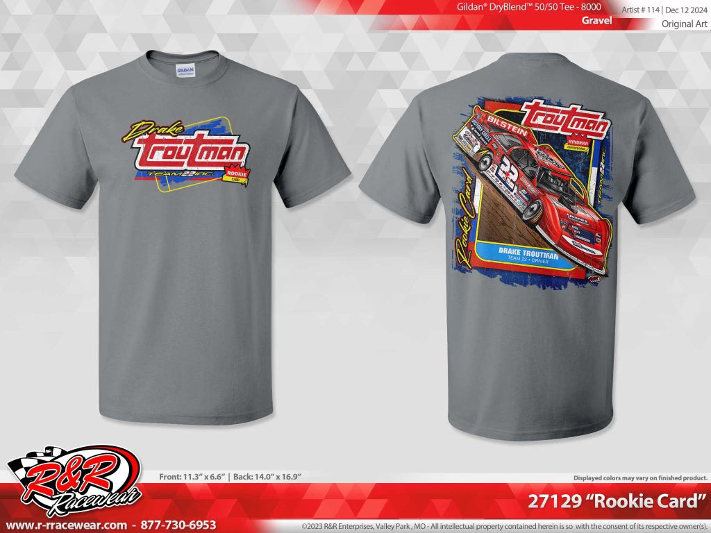 Drake Troutman "Rookie Card" T-Shirt