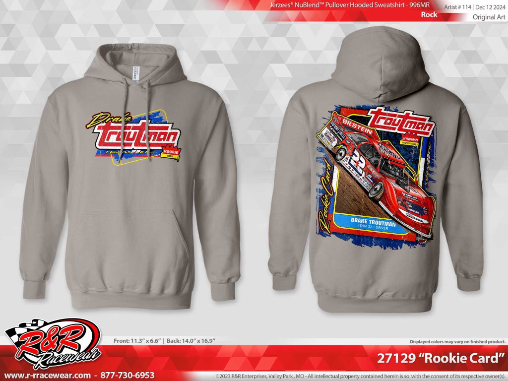 Drake Troutman "Rookie Card" Hoodie