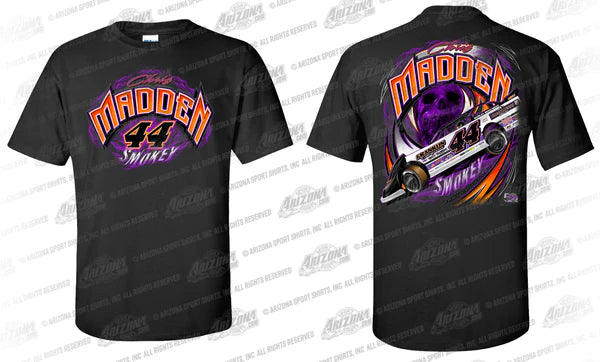Chris Madden Smokey Skull t-shirt