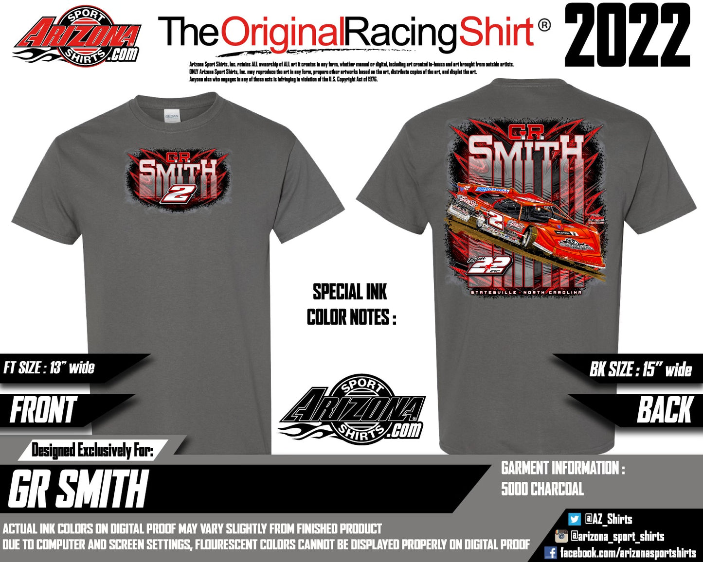 G.R. Smith #2 YOUTH T-Shirt