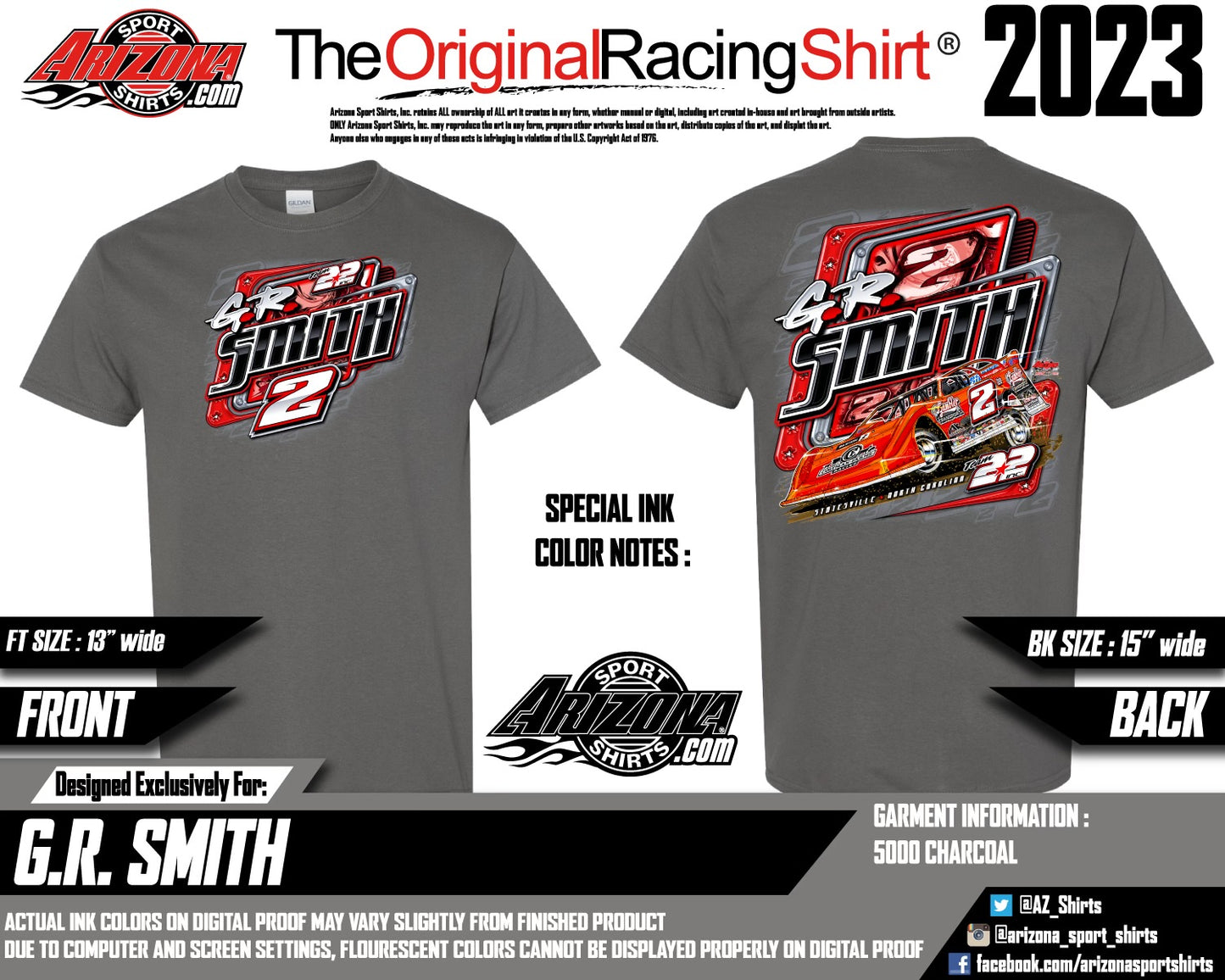 G.R. Smith #2 Wild Card T-shirt