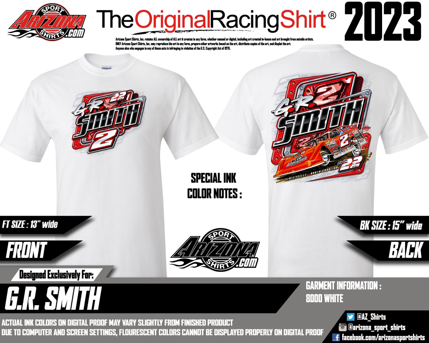 G.R. Smith #2 Wild Card T-shirt
