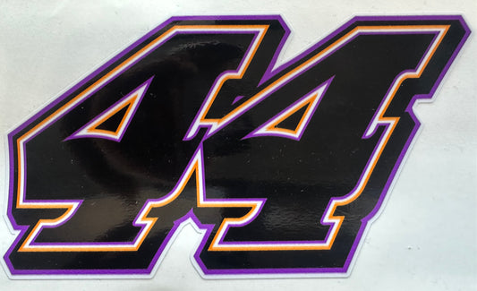 Chris Madden #44 decal