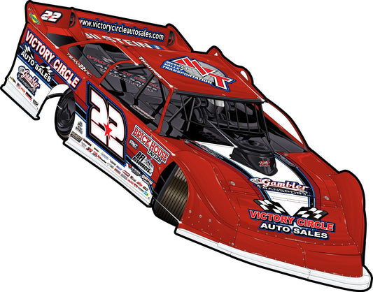 Drake Troutman #22 12” Mini Car Cutout