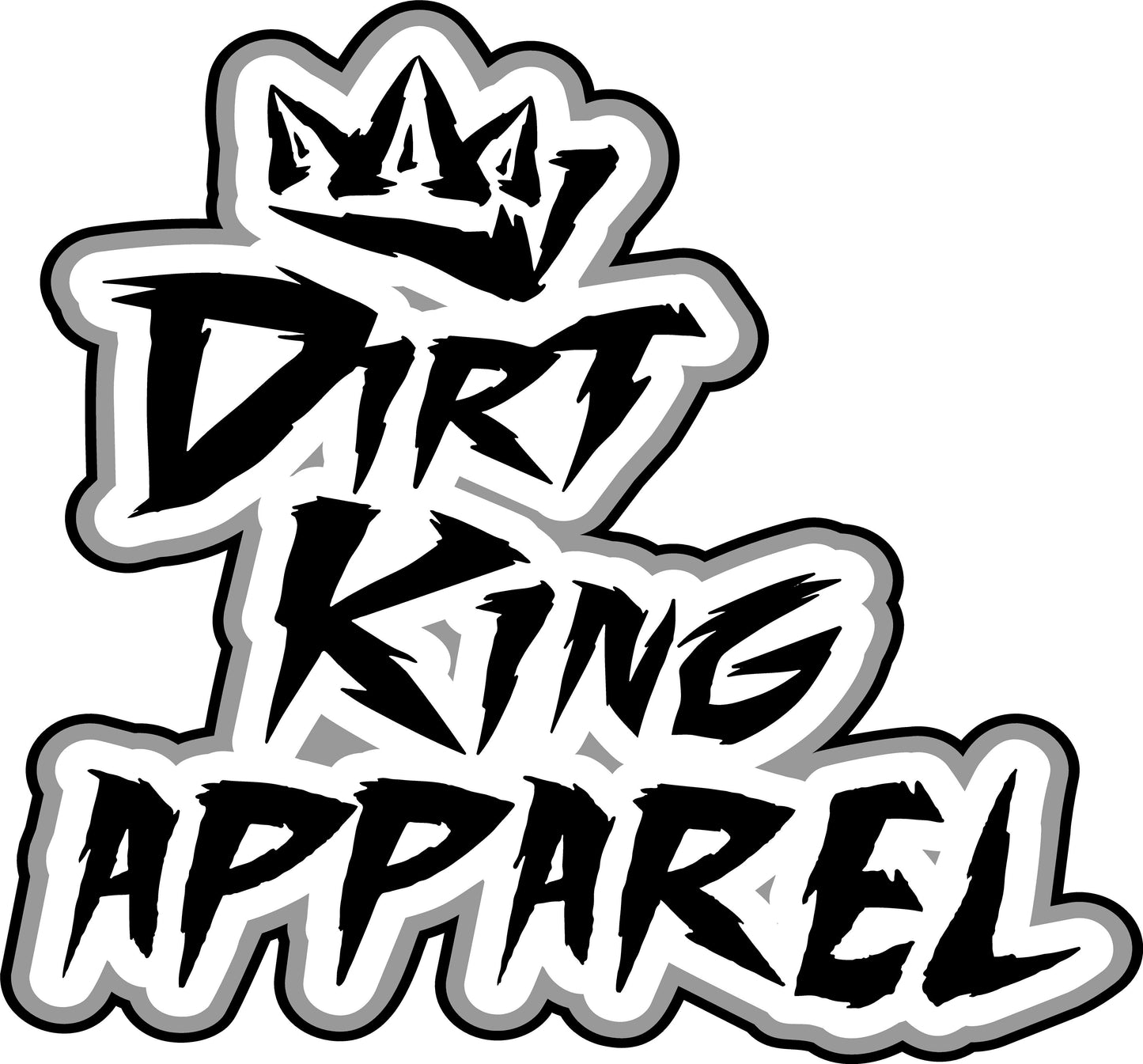 Dirt King Apparel decal