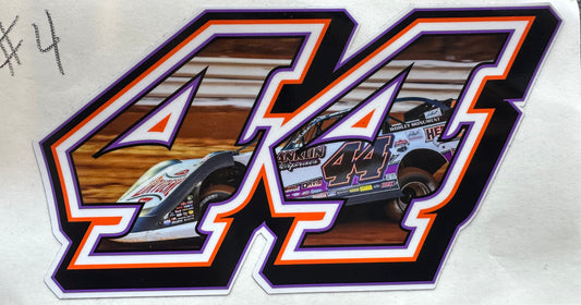 Chris Madden #44 car decal