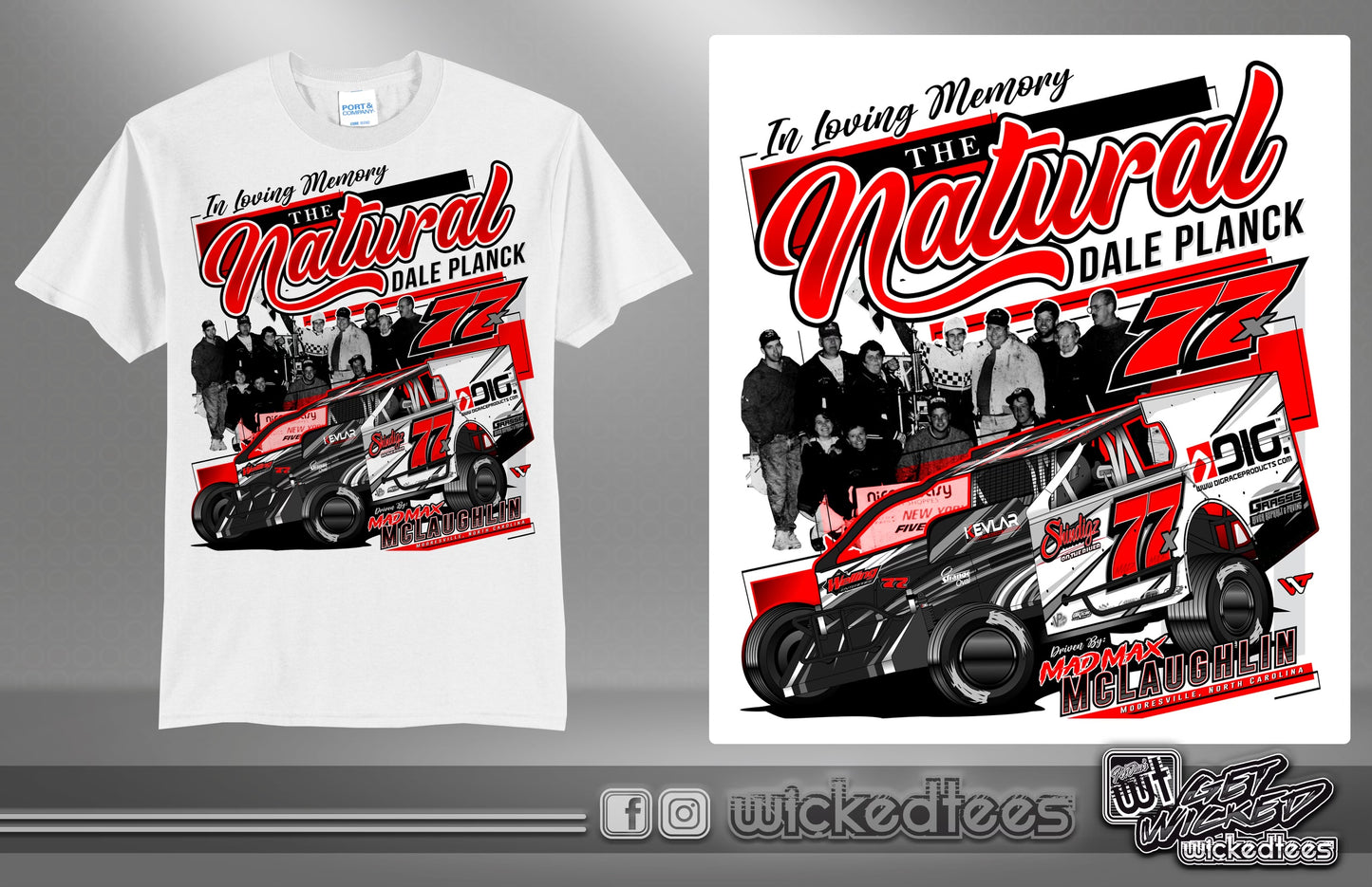 Mad Max McLaughlin The Natural 77x t-shirt