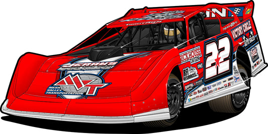 Drake Troutman #22 New Car Cutout