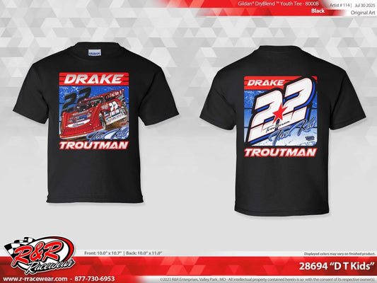 Drake Troutman #22 "The Kid" Youth T-Shirt