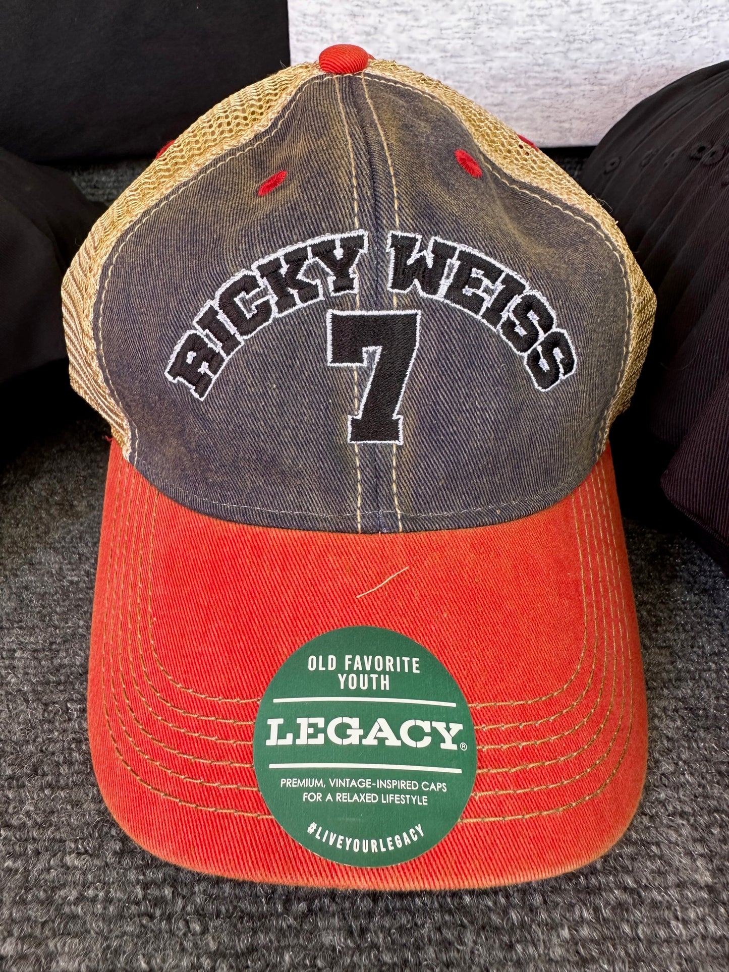 Ricky Weiss #7 Legacy trucker hat