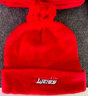 Ricky Weiss red Toque hat