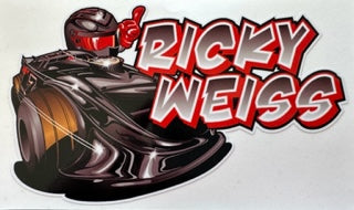 Ricky Weiss Cartoon decal