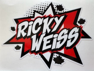 Ricky Weiss comic decal