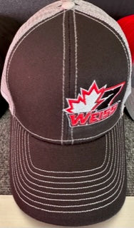 Ricky Weiss Maple Leaf Black Velcro Hat