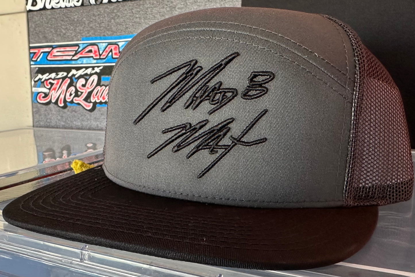 Mad Max McLaughlin 8 Flat Brim Snapback hat