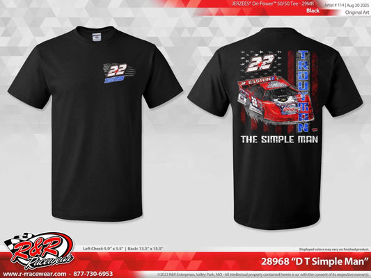 Drake Troutman #22 "Simple Man" T-Shirt