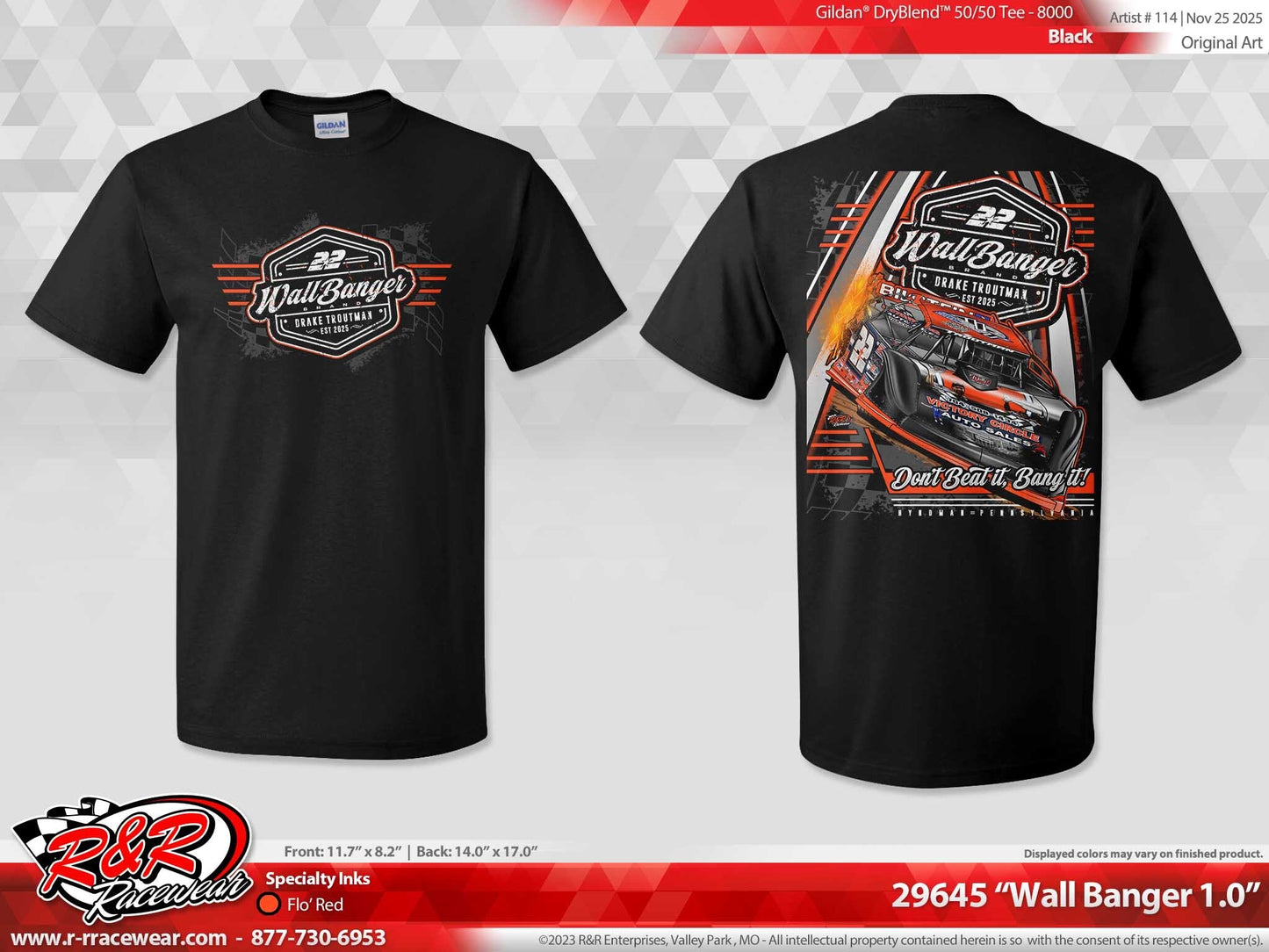 Drake Troutman #22 2025 Dome Wall Banger T-Shirt