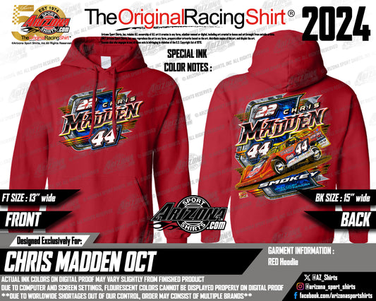 Chris Madden Team 22 #44 Hoodie