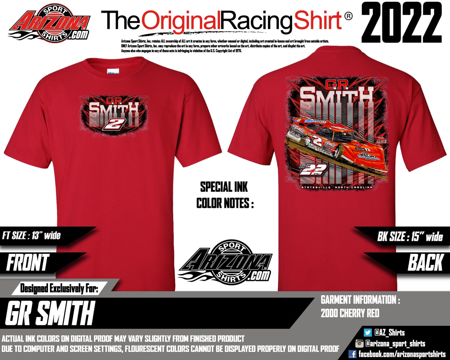 G.R. Smith #2 YOUTH T-Shirt