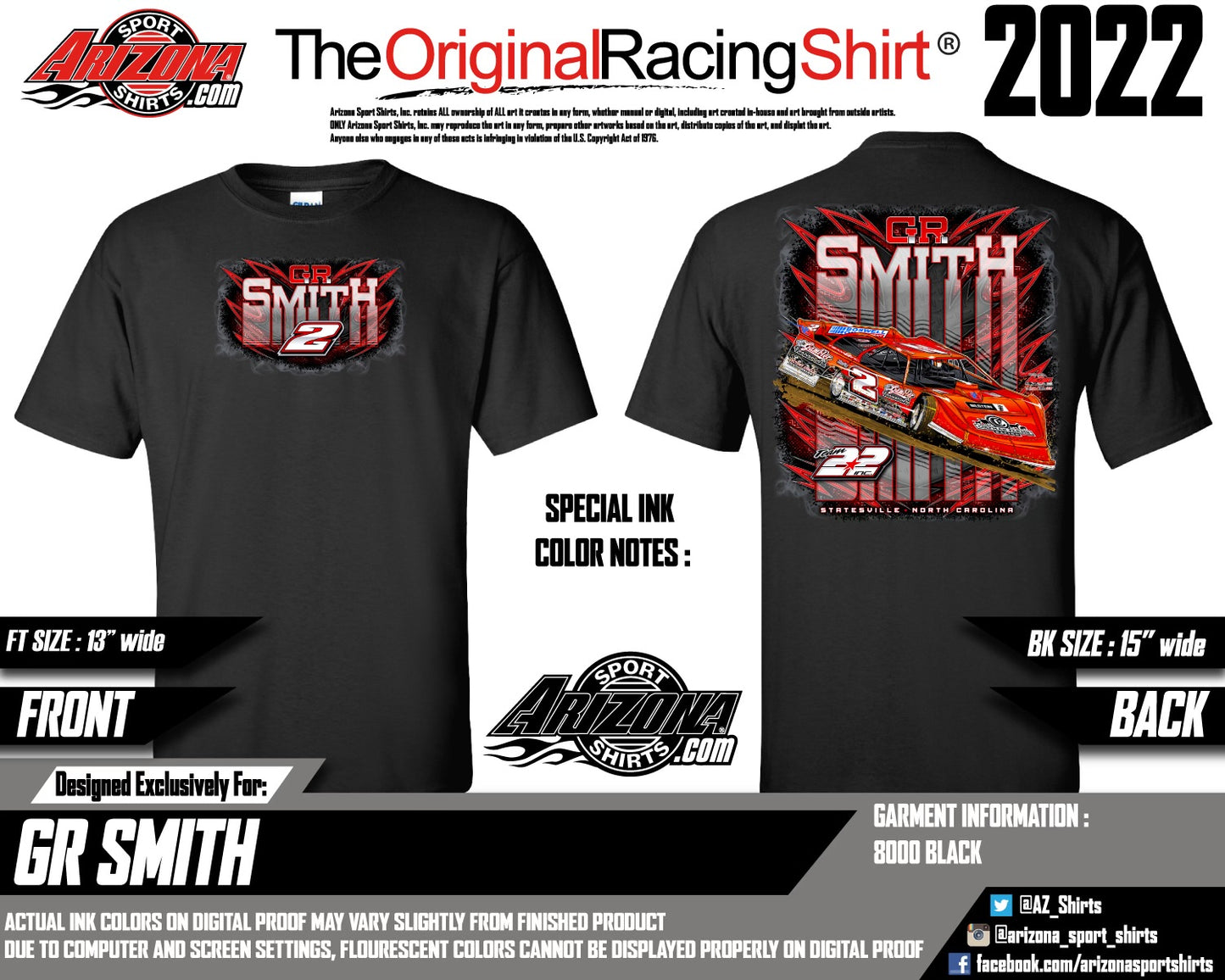 G.R. Smith #2 YOUTH T-Shirt